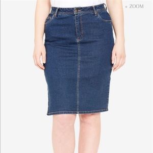Jessica London denim skirt Jessica London denim skirt