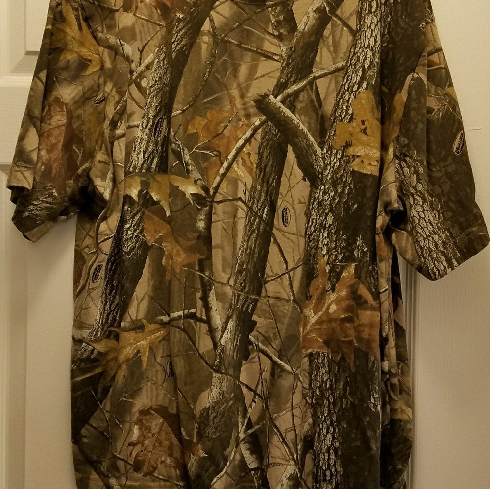 Camouflage hunting shirt