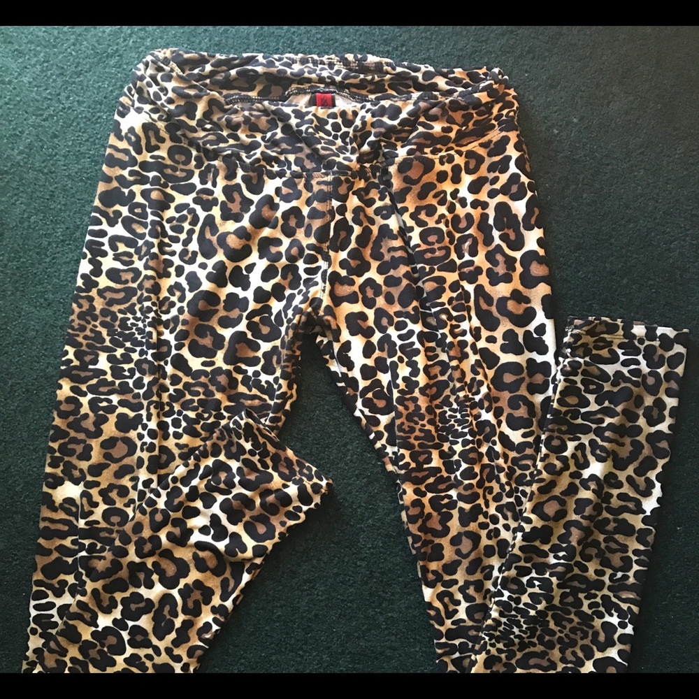 Spandex Cheetah leggings