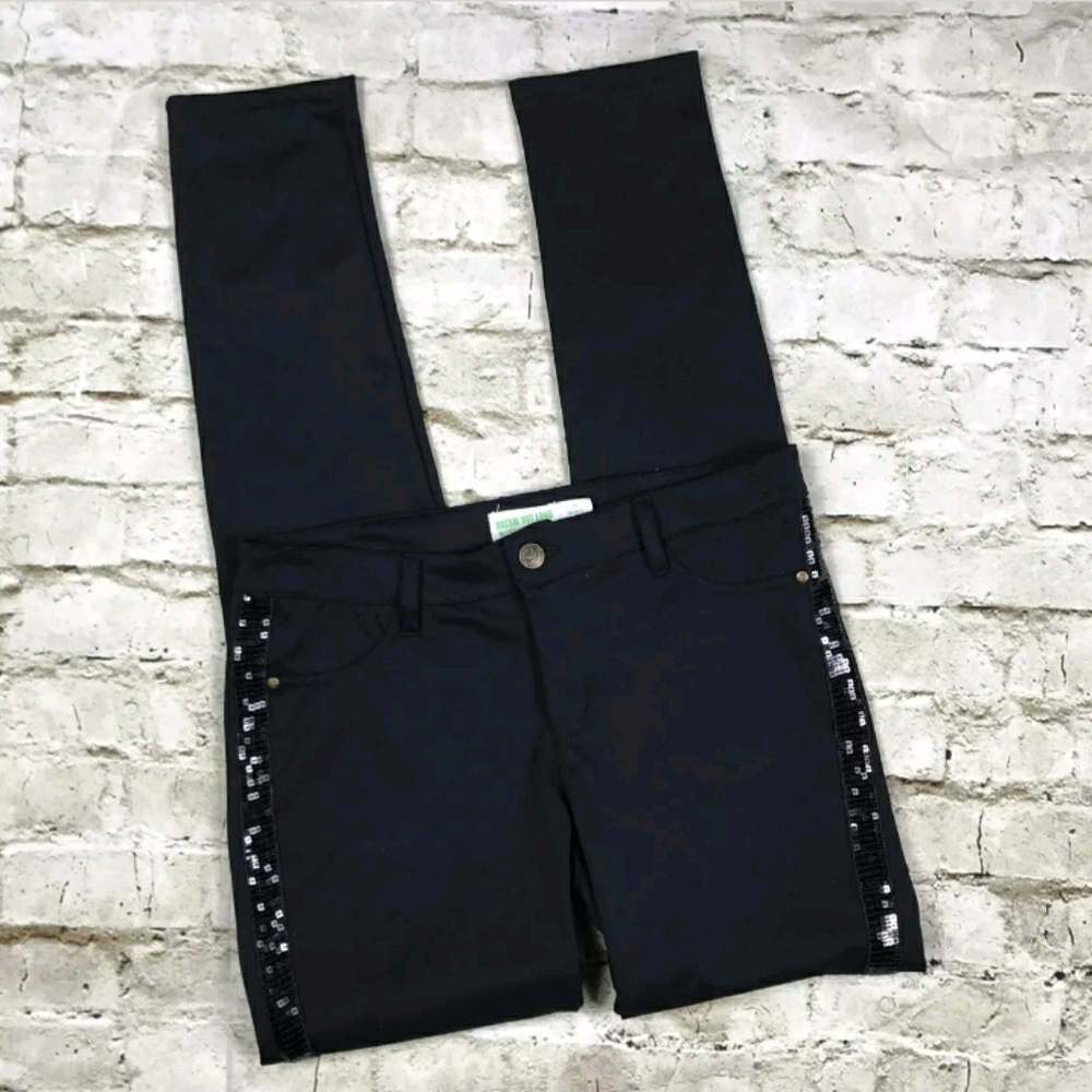 Junior women's Black Strech sequence pants