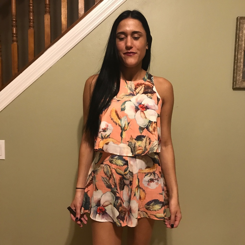 Boutique floral 2 piece outfit!