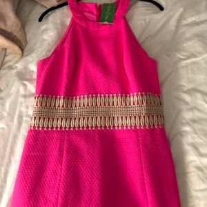 Pink lilly dress never worn!