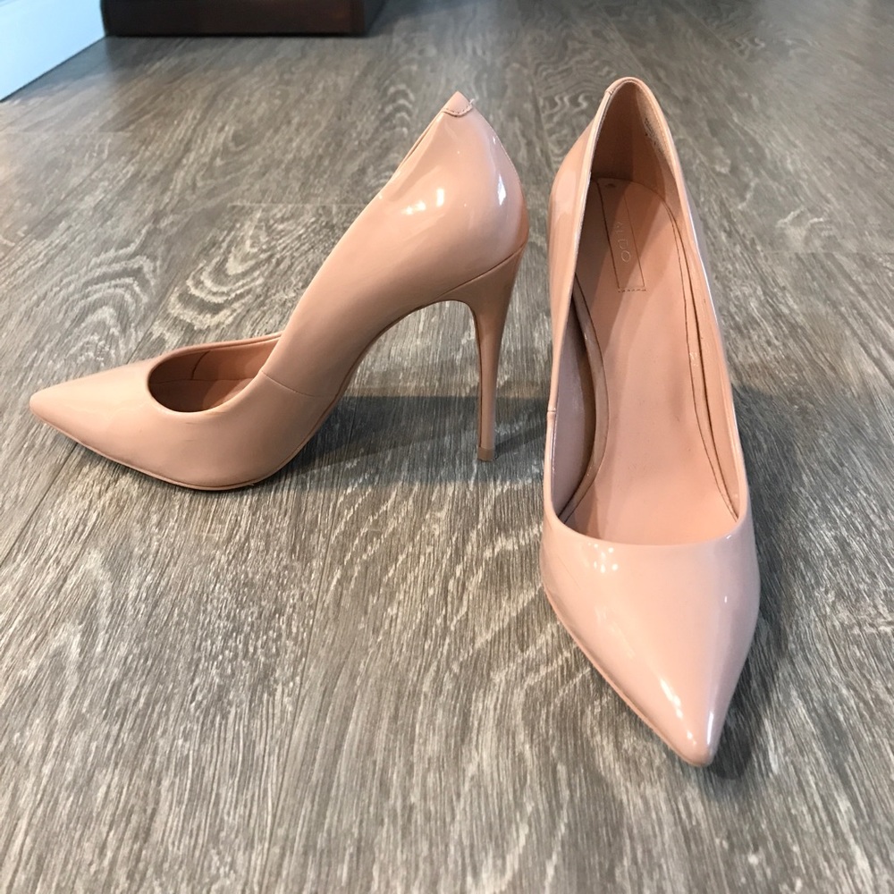 Aldo nude high heels