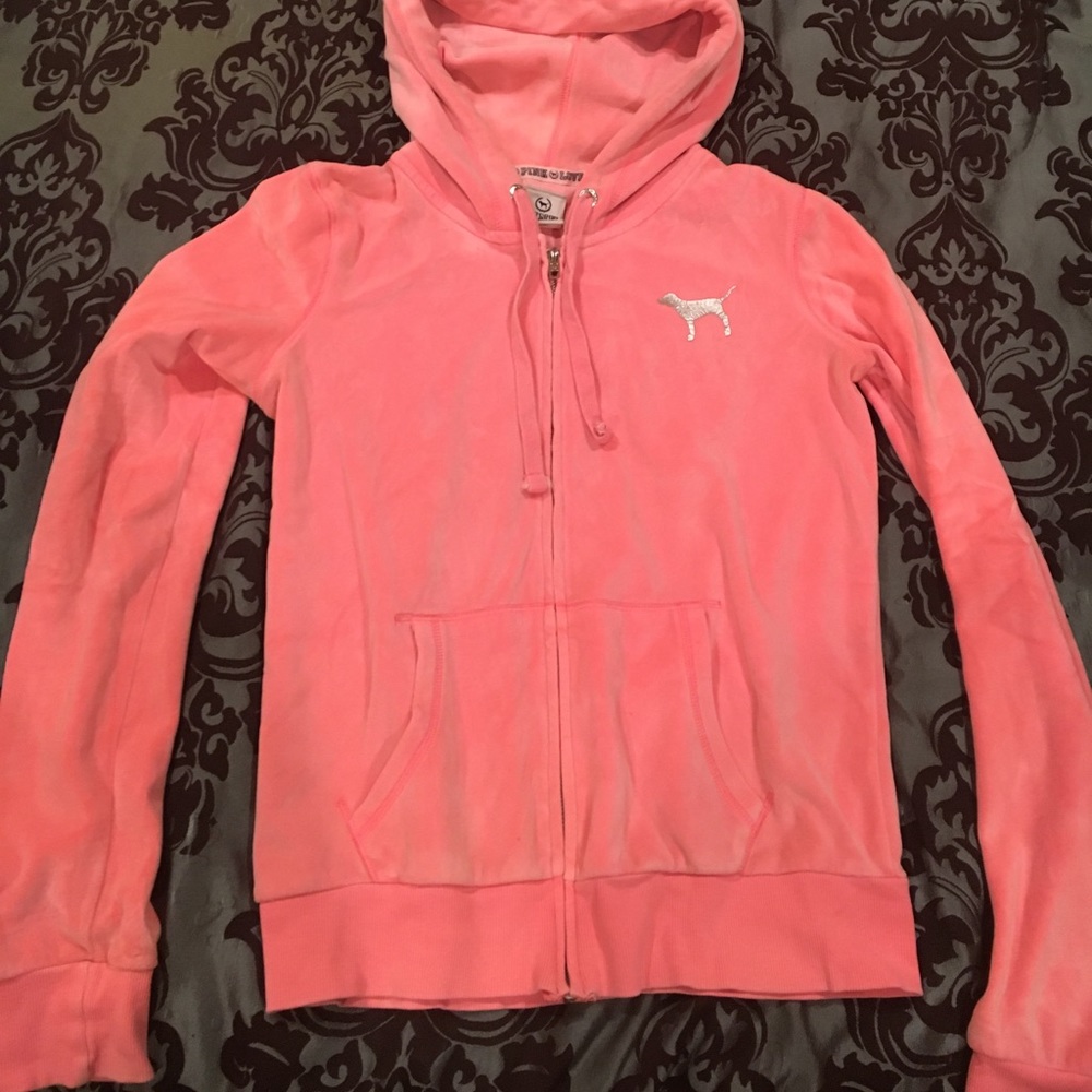 Victoria's Secret PINK Velour Hoodie