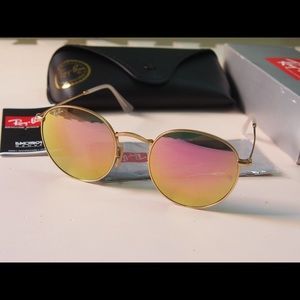 Rose gold round 3447 sunglasses Rose gold round 3447 sunglasses