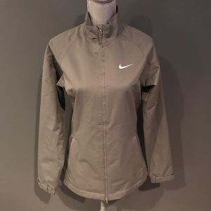 Nike Golf Storm Fit Long Jacket Olive Moss Green Nike Golf Storm Fit Long Jacket Olive Moss Green