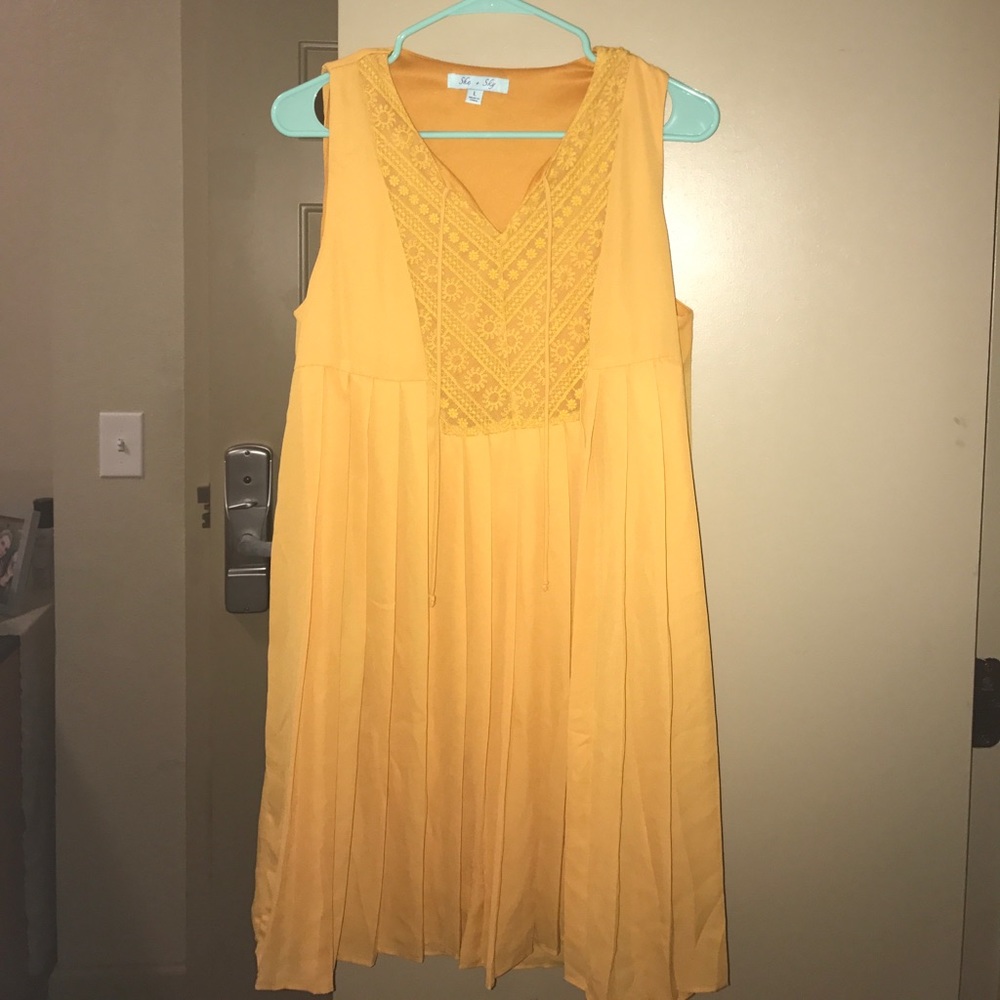 Yellow Sun Dress