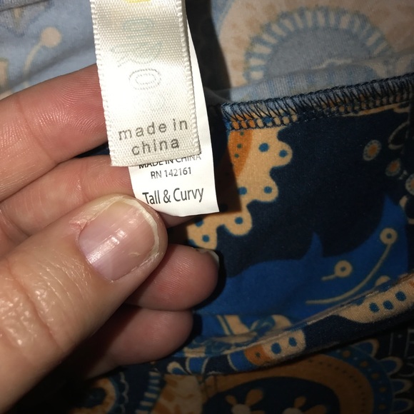 UNICORN ALERT! BNWT TC LLR leggings! *small flaw - Picture 5 of 6