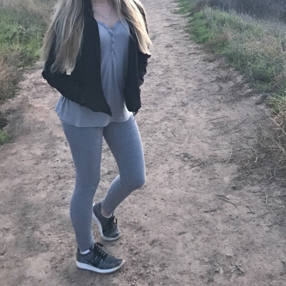Brandy Melville soft multi gray yoga pant/leggings