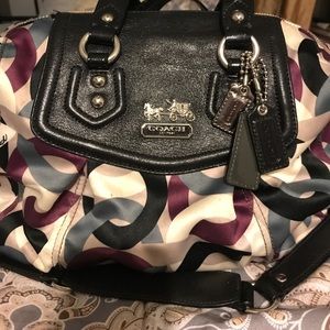 Coach 14319 Madison Op Art Audrey Satchel