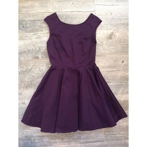 Eggplant purple cocktail dress Eggplant purple cocktail dress