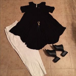 Beautiful Boutique style Black Tunic