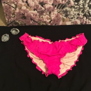 Hot pink bottom suit Hot pink bottom suit