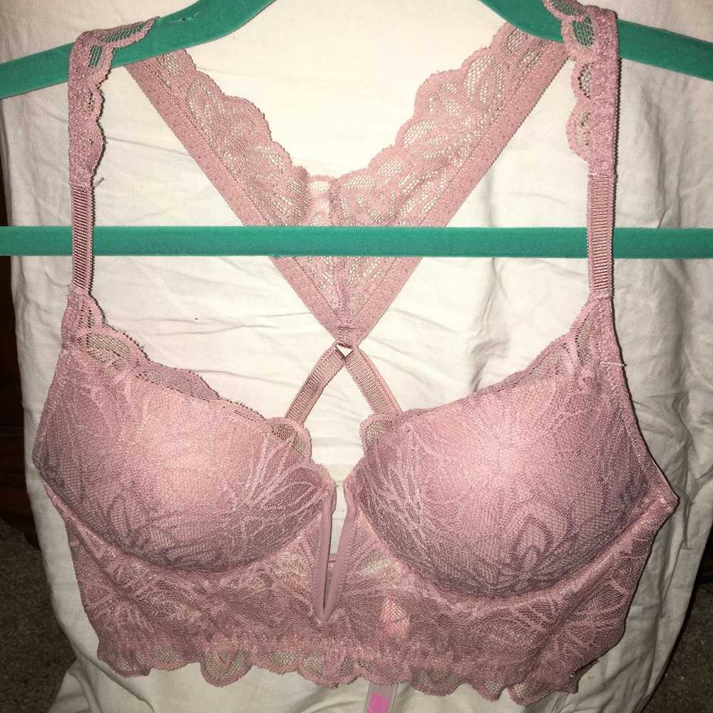 Pink Date V-wire Push up Bralette *Never Worn*