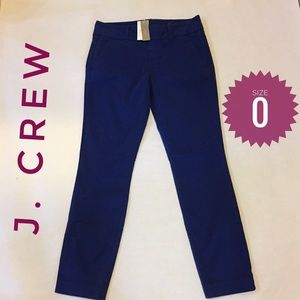 J Crew Andie Chino pants NWT J Crew Andie Chino pants NWT
