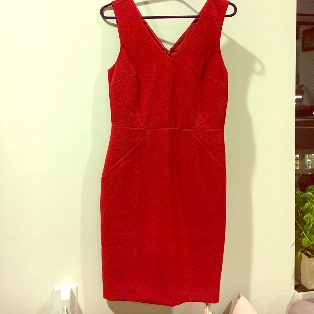 Red dress from banana republic, never worn