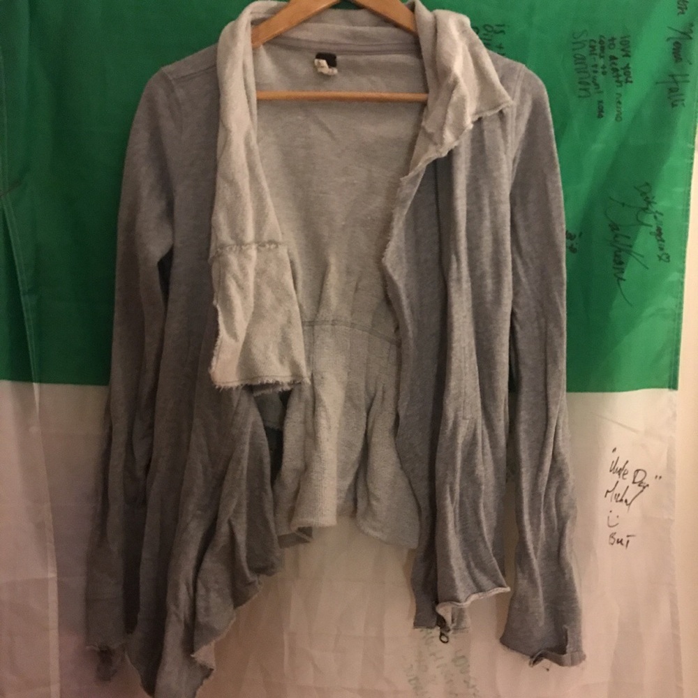 Free People "We The Free" Grey Sweatshirt
