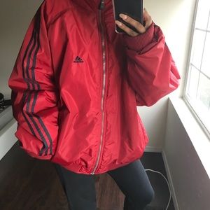 adidas reversible puffer jacket
