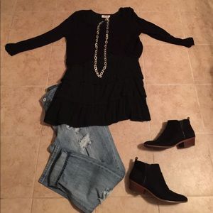 Boutique style Black Tunic