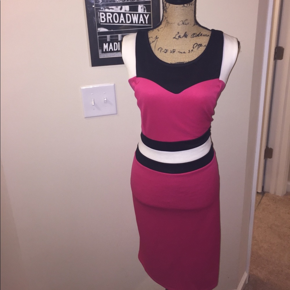 EUC Plus Size Ashley Stewart A-line Scuba Dress