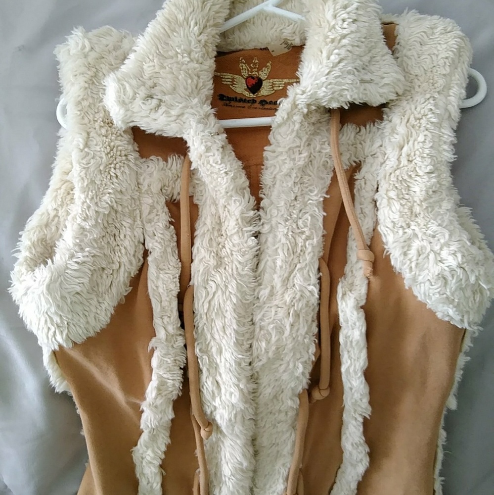 Twisted Heart Fur Vest