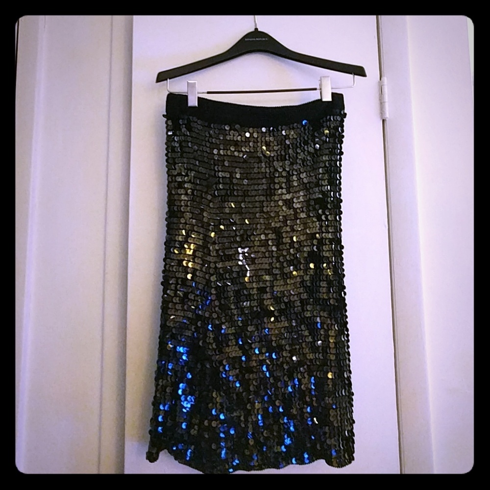 Vintage Betsey Johnson Sequin mermaid skirt