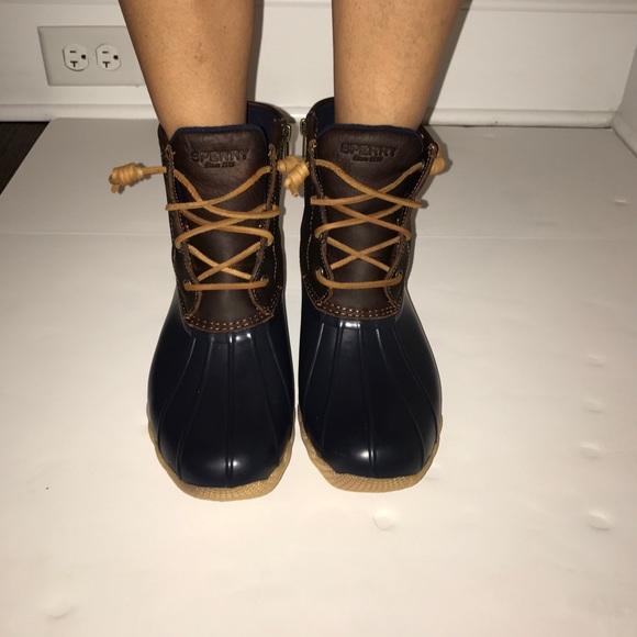 sperry duck boots poshmark