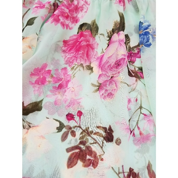 floral crop top - Picture 5 of 8