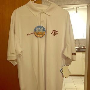 NWT Texas A&M PFG Columbia Polo