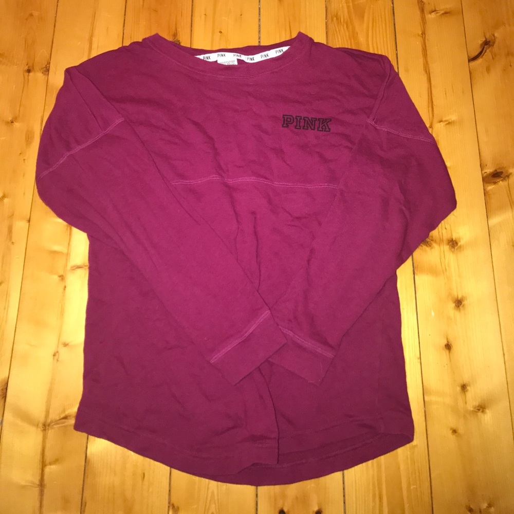 PINK crew neck long sleeve