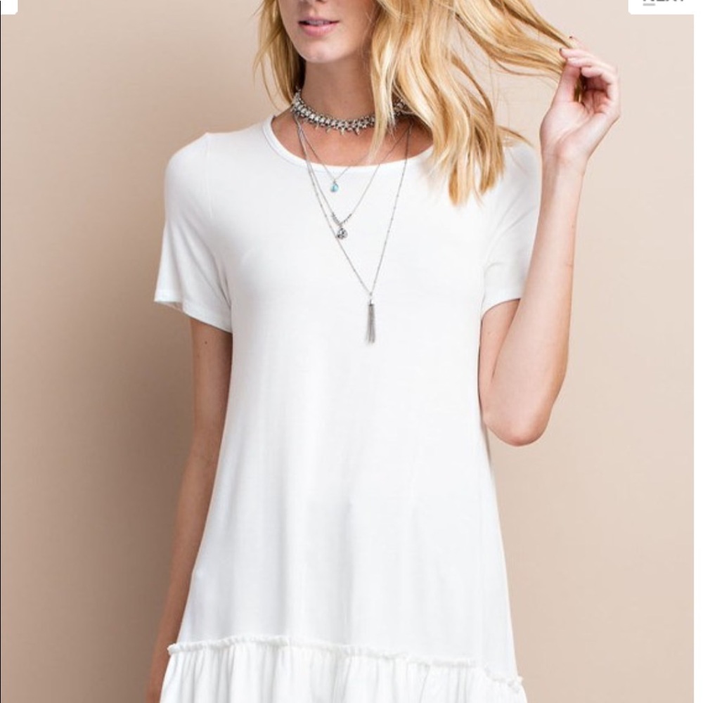 Double ruffle tunic - Picture 2 of 2