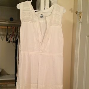 White old navy dress White old navy dress