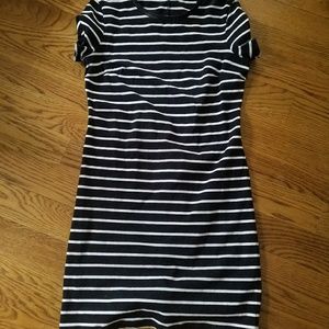 Maternity or Regular B/W Stripe Stress Maternity or Regular B/W Stripe Stress