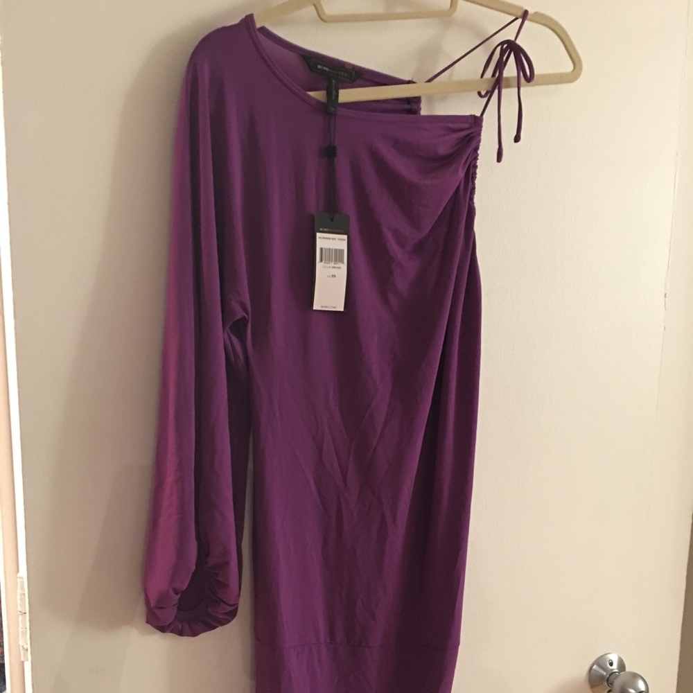 BCBG MazAzria Purple (Orchid) Colored Dress
