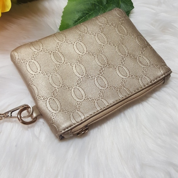 Lancome gold wristlet - Picture 3 of 7