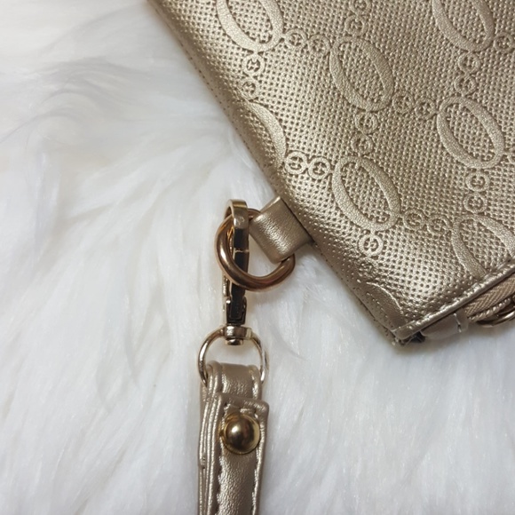 Lancome gold wristlet - Picture 4 of 7