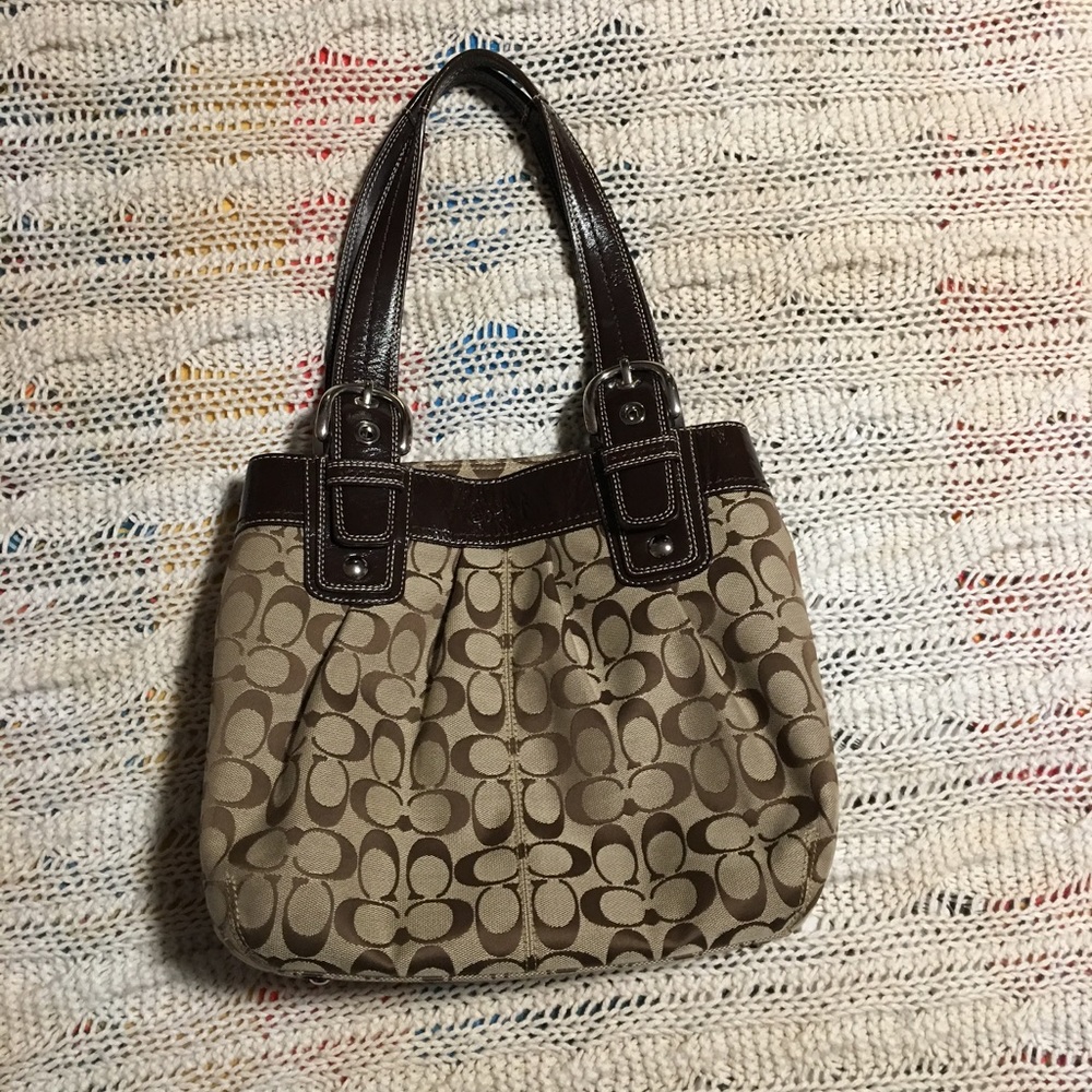 ♥️SALE♥️ Authentic coach tote double strap handbag