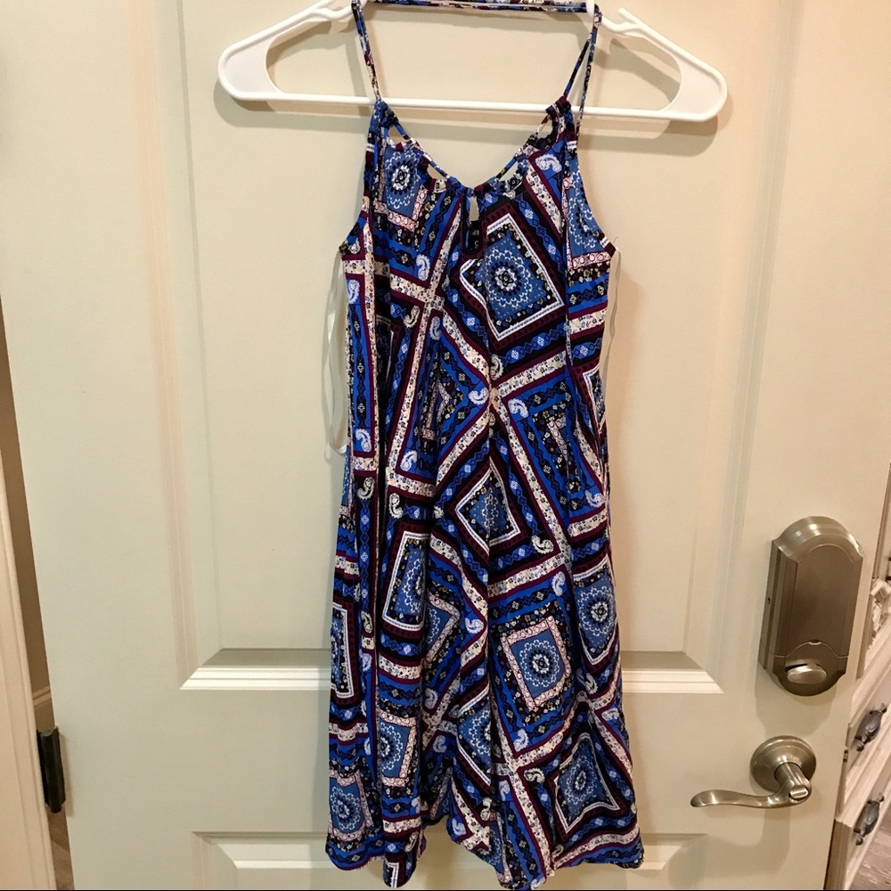 Lulus Print Swing Dress