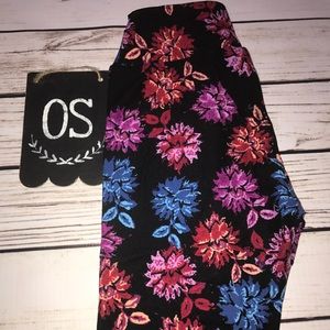 LULAROE ONE SIZE os leggings bwt