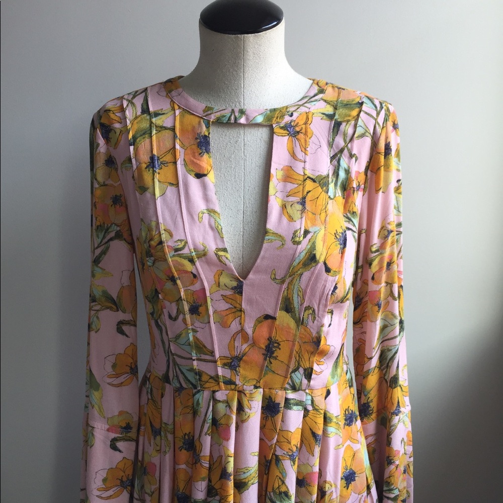 NWOT Free People Floral Dress