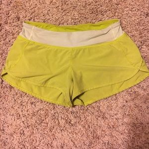 ⚡️flash sale⚡️Lululemon green speed shorts