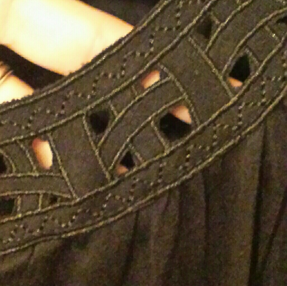 Xl Carolyn Taylor blouse - black XL