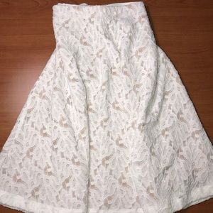 BCBG Knit lace skirt. NWT