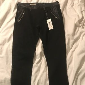 AG willow stilt black jeans