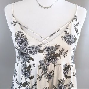 Soft and Sexy Strappy Floral Tank