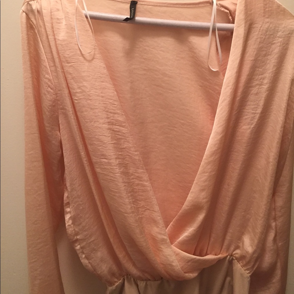 Long sleeve bodysuit.