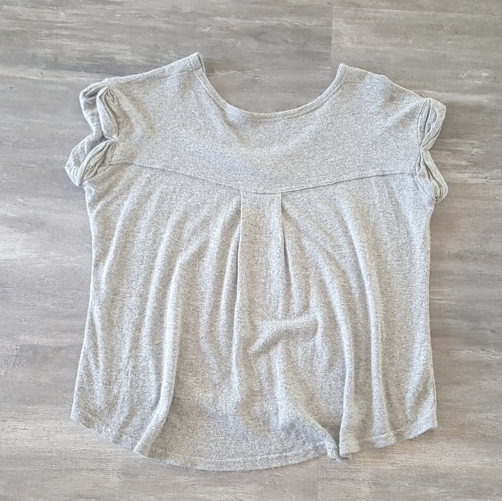 Grey Basic Melville Folded Sleeve - image 2