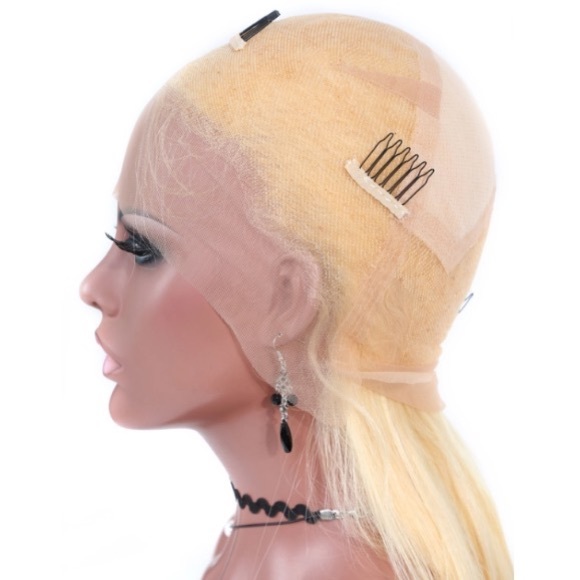 Full lace blonde wig