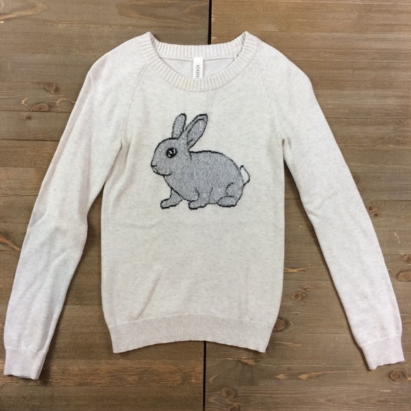 Aeropostale Womens Bunny Crop Sweatshirt