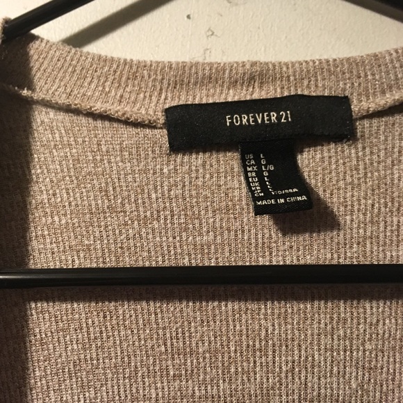 Long Nude Cardigan - Picture 2 of 3